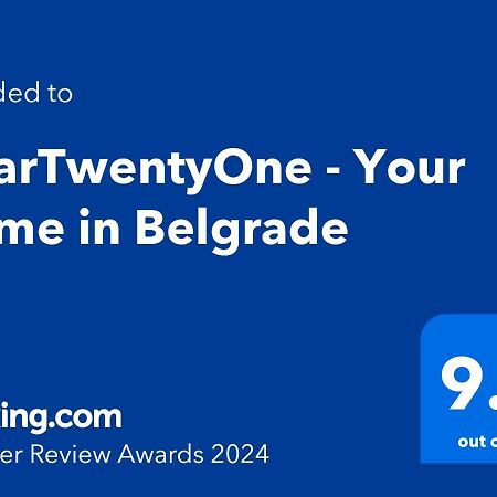 Apartwentyone - Your Home In Belgrad Dış mekan fotoğraf